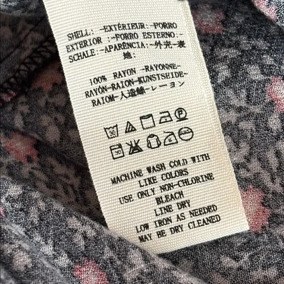 FREE PEOPLE FORTUNA FLORAL MINI DRESS - Picture 9 of 10